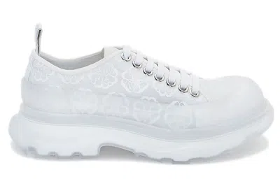 Alexander Mcqueen (wmns)  Tread Slick Lace Up 'white Transparent'