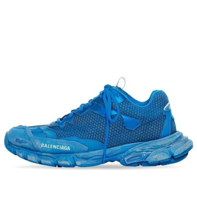 Balenciaga Track 3 Mesh Chunky Sneakers Blue