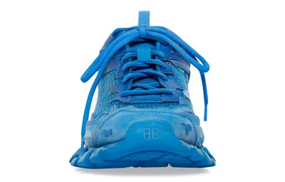 Balenciaga Track 3 Mesh Chunky Sneakers Blue