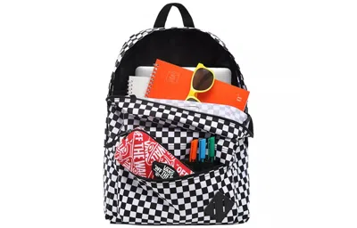 Vans Old Skool Iii Backpack 'black White Checkerboard' In Multi