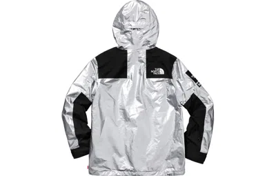 Supreme X The North Face Ss18 Metallic Interchange Jacket Unisex Silver