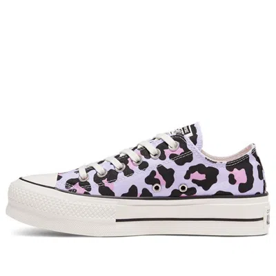 Converse (wmns)  Chuck Taylor All Star Lift Low 'leopard' In Multi