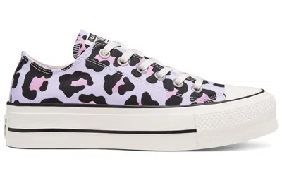 Converse (wmns)  Chuck Taylor All Star Lift Low 'leopard' In Multi