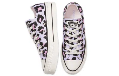 Converse (wmns)  Chuck Taylor All Star Lift Low 'leopard' In Multi