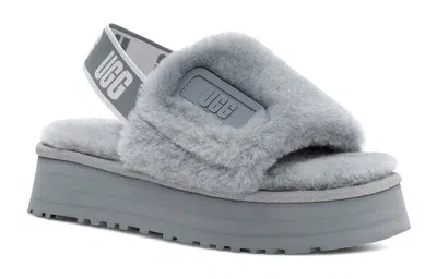 Ugg (wmns)  Disco Slide Cozy Thick Sole Casual Slipper Gray
