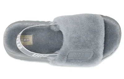 Ugg (wmns)  Disco Slide Cozy Thick Sole Casual Slipper Gray