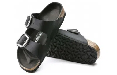 Birkenstock Leather Sandals In Black
