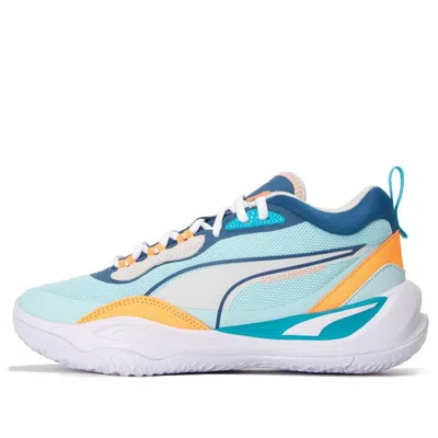 Puma Playmaker 'light Aqua Lake Blue' In Multi