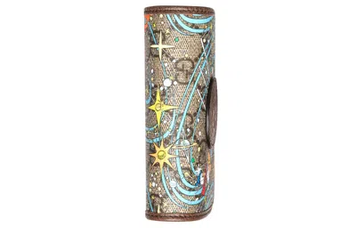 Gucci Ophidia Series Satchel Single Shoulder Bag Mini Black In Multi