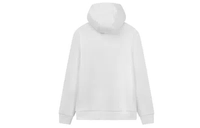 Fila Logo Printing Athleisure Casual Sports Hooded Pullover Knit White