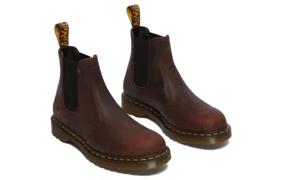 Dr. Martens' Dr. Martens 2976 Waxed Full Grain Leather Chelsea Boots 'chestnut'