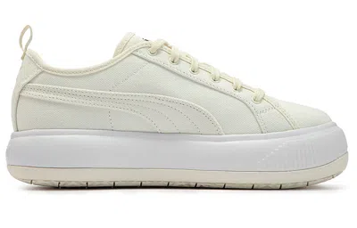 Puma (wmns)  Suede Mayu Canvas 'pristine' In Neutral