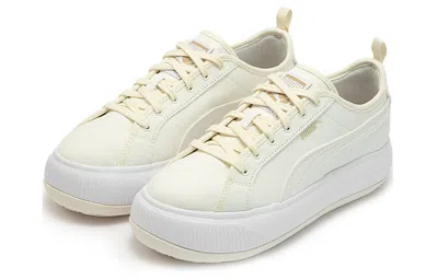 Puma (wmns)  Suede Mayu Canvas 'pristine' In Neutral
