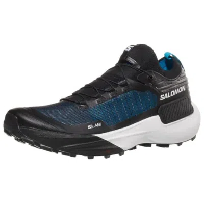 Salomon S/lab Genesis Trail Running Shoes 'black Navy' In Multi