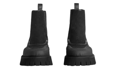 Gucci Gg Ankle Boot 'black Canvas'