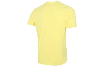 Puma Summer Court Graphic T-shirt 'yellow'