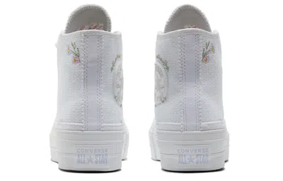Converse (wmns)  Chuck Taylor All Star Lift Platform High 'autumn Embroidery White'