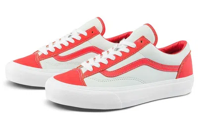 Vans Style 36 Vlt Lx 'white Orange'