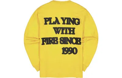 Converse X Asap Nast Long Sleeve T-shirt 'yellow'