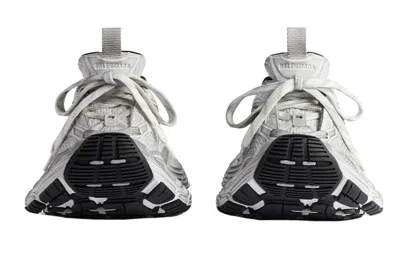 Balenciaga 10xl Reduced Mesh And Rubber Sneakers In Gray