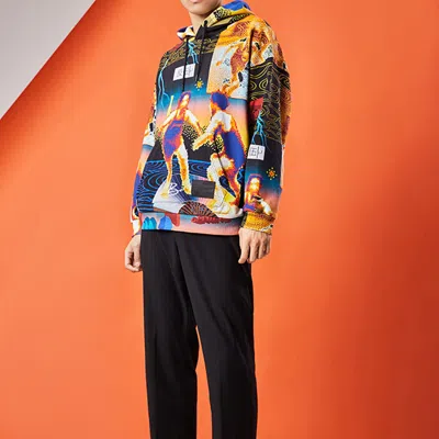 Li-ning Paris Fashion Week Fw20 Series Loose Pullover Hoodie 'multi-color'