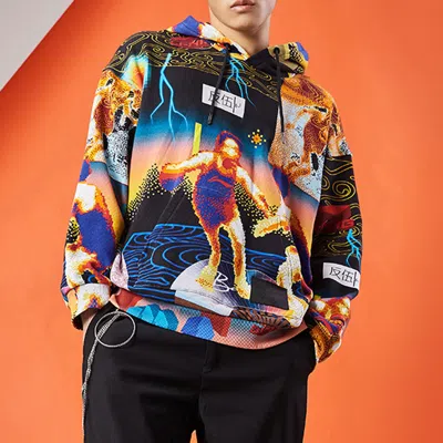 Li-ning Paris Fashion Week Fw20 Series Loose Pullover Hoodie 'multi-color'