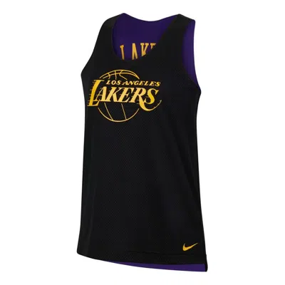 Nike (wmns)  X Nba La Lakers Reversible Training Jersey 'black Purple'