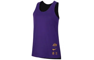 Nike (wmns)  X Nba La Lakers Reversible Training Jersey 'black Purple'