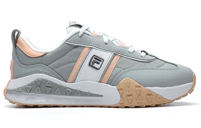 Fila (wmns)  Brick Sneakers 'grey Pink' In Gray