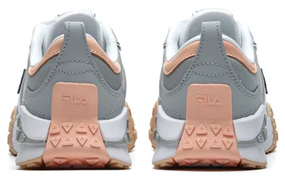 Fila (wmns)  Brick Sneakers 'grey Pink' In Gray