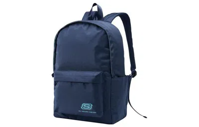 Skechers Logo Printed Backpack 'blue'