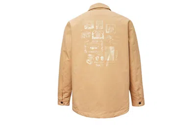 Converse Transitional Padded Jacket 'khaki' In Brown
