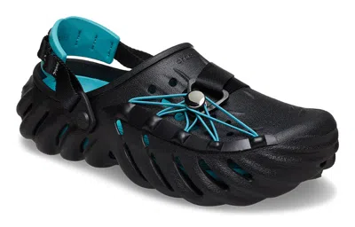 Crocs Echo Reflective Laces Clog In Black