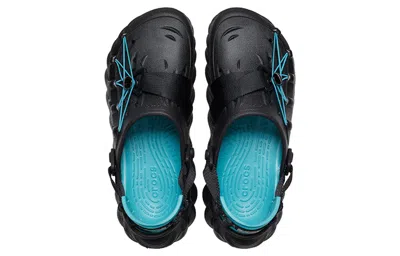 Crocs Echo Reflective Laces Clog In Black