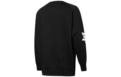 Puma Unisex Logo Printing Round-neck Sweatshirt Black