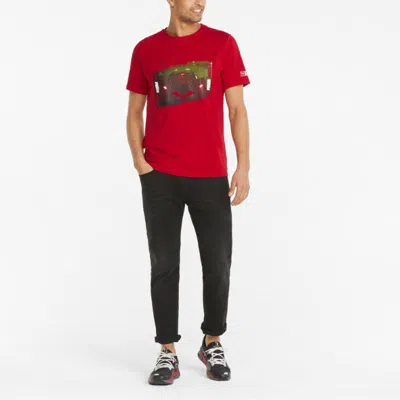 Puma X Batman Graphic Tee 'red'