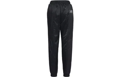 Air Jordan X Paris Saint-germain Crossover Loose Sports Long Pants In Black