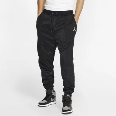 Air Jordan X Paris Saint-germain Crossover Loose Sports Long Pants In Black