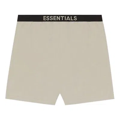 Essentials Fear Of God  Fw20 Lounge Shorts 'taupe' In Neutral
