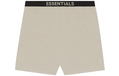 Essentials Fear Of God  Fw20 Lounge Shorts 'taupe' In Neutral