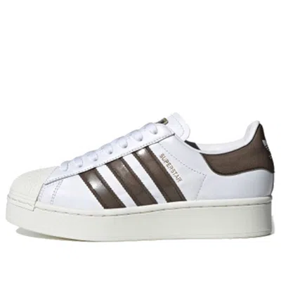 Adidas Originals (wmns) Adidas Blackpink Superstar Bold 'white Brown'