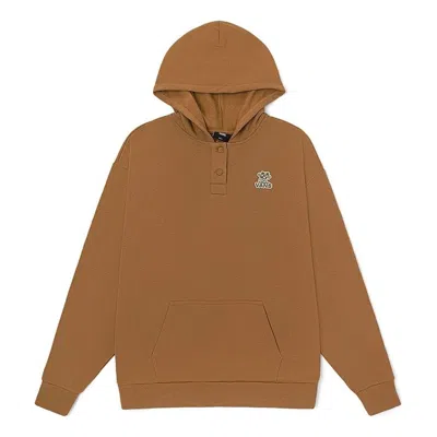 Vans (wmns)  Logo Hoodie 'tan' In Brown