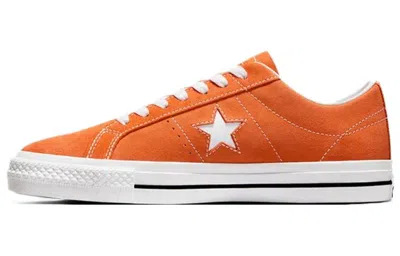 Converse One Star Pro In Orange