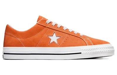 Converse One Star Pro In Orange