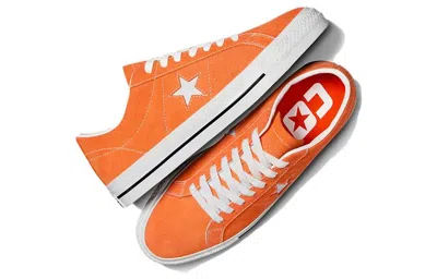 Converse One Star Pro In Orange