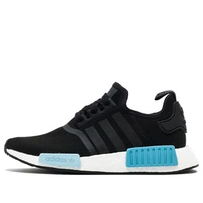 Adidas Originals (wmns) Adidas Nmd_r1 'icey Blue' In Black