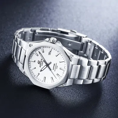 Casio Edifice Thin And Light Series Design Silver Mens