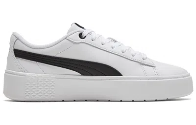 Puma (wmns)  Smash Platform V2 L 'white Black' In Multi