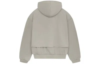 Essentials Fear Of God  Ss24 Nylon Fleece 'seal' In Gray