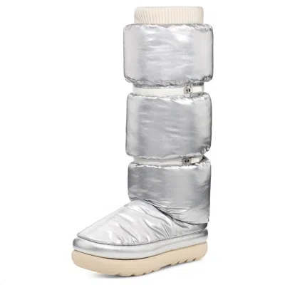 Ugg (wmns)  Classic Maxi Ultra Tall Boot 'metallic Silver' In White